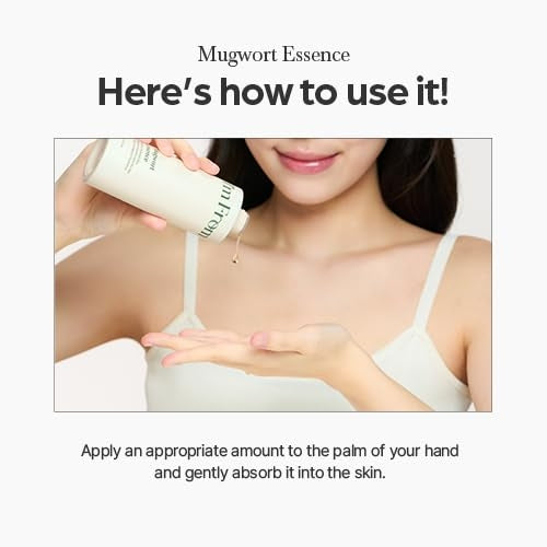 I’m From Mugwort Essence, Deep Calming Essence for Sensitive Skin, Hydrating & Skin Balancing, Vegan Korean Skin Care